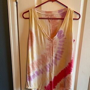 Maurices Tie-Dye Tank Top - Pink, Purple, Yellow